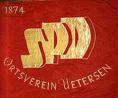 Fahne des SPD Ortsvereins Uetersen