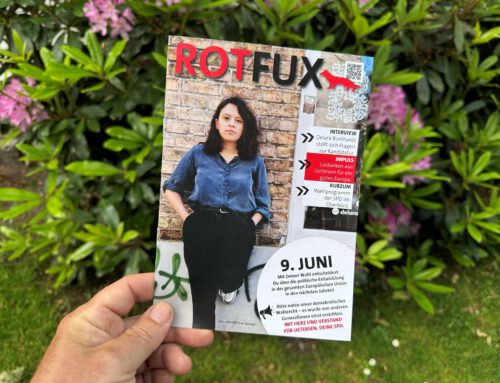 Rotfux zur Europawahl am 9. Juni ist da!